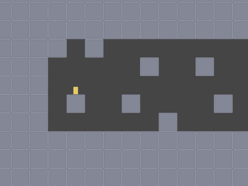 RL-generated platformer level